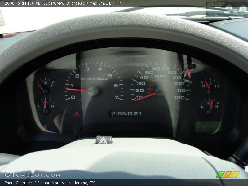 Bright Red / Medium/Dark Flint 2008 Ford F150 XLT SuperCrew
