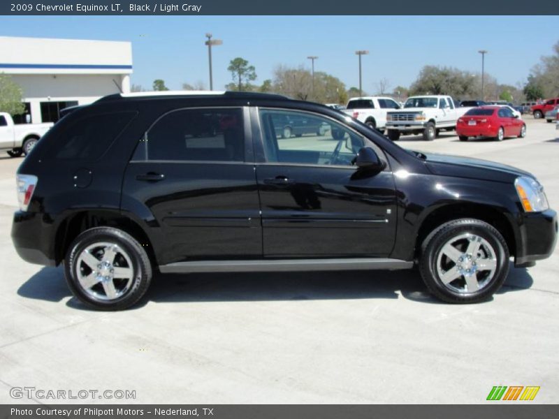 Black / Light Gray 2009 Chevrolet Equinox LT