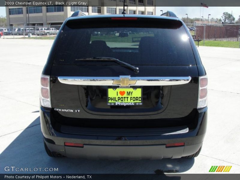 Black / Light Gray 2009 Chevrolet Equinox LT