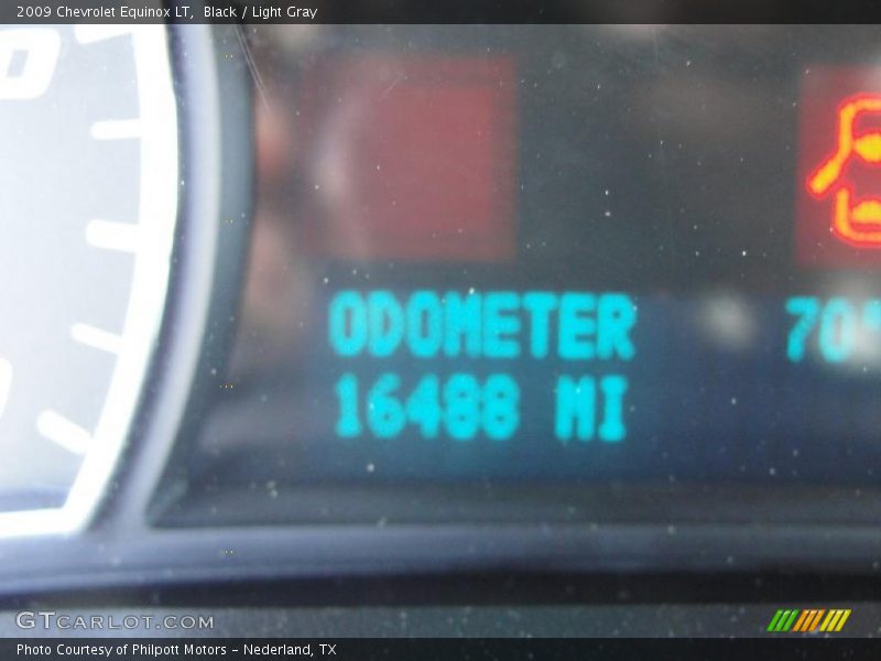 Black / Light Gray 2009 Chevrolet Equinox LT