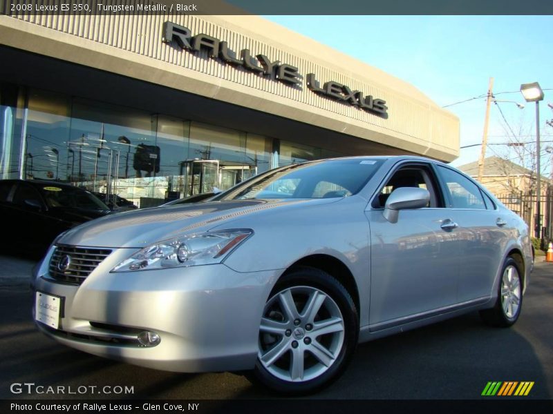 Tungsten Metallic / Black 2008 Lexus ES 350