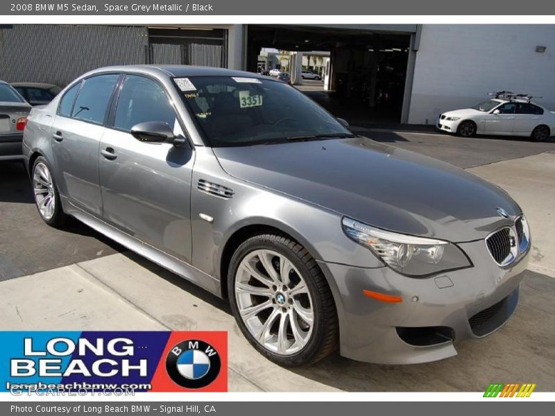 Space Grey Metallic / Black 2008 BMW M5 Sedan