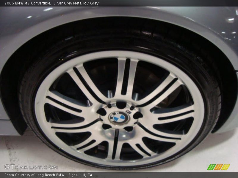 Silver Grey Metallic / Grey 2006 BMW M3 Convertible
