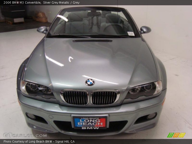 Silver Grey Metallic / Grey 2006 BMW M3 Convertible