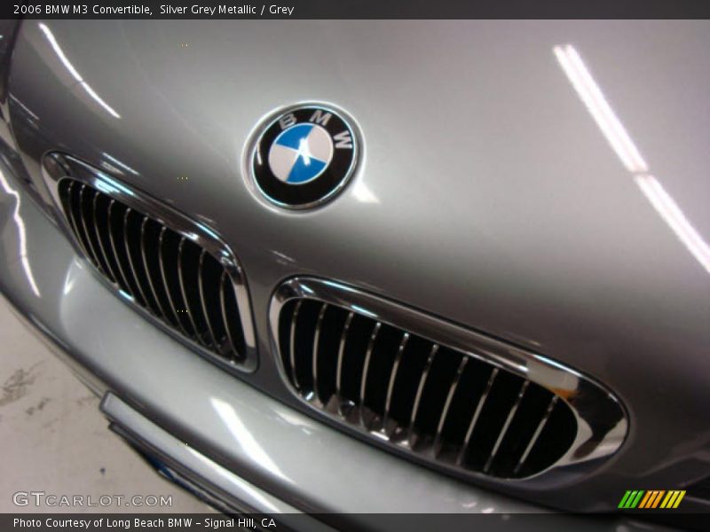 Silver Grey Metallic / Grey 2006 BMW M3 Convertible
