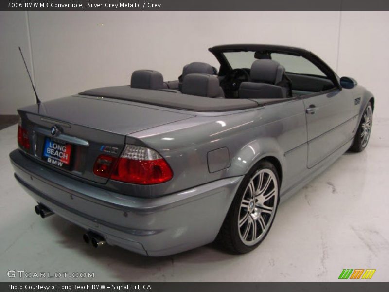 Silver Grey Metallic / Grey 2006 BMW M3 Convertible