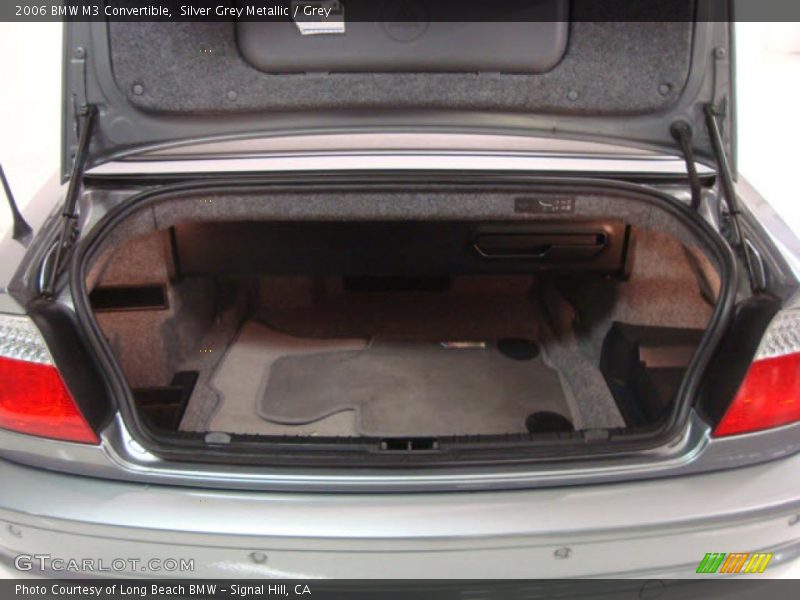 Silver Grey Metallic / Grey 2006 BMW M3 Convertible
