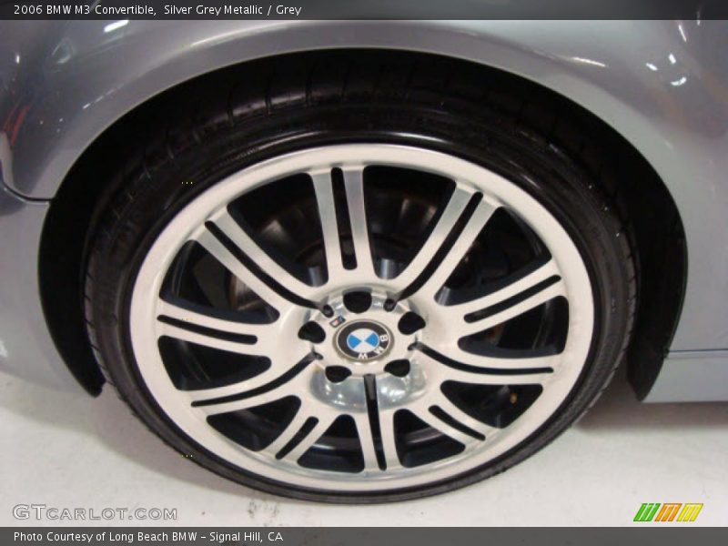 Silver Grey Metallic / Grey 2006 BMW M3 Convertible