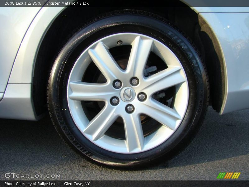 Tungsten Metallic / Black 2008 Lexus ES 350