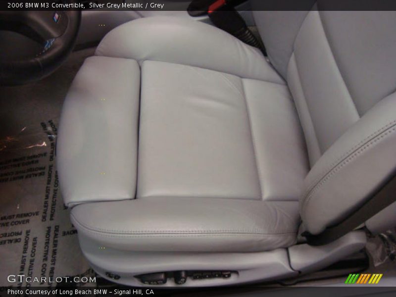 Silver Grey Metallic / Grey 2006 BMW M3 Convertible