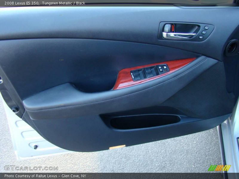 Tungsten Metallic / Black 2008 Lexus ES 350