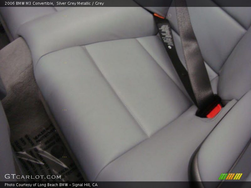 Silver Grey Metallic / Grey 2006 BMW M3 Convertible