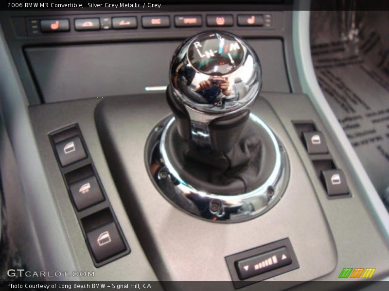 Silver Grey Metallic / Grey 2006 BMW M3 Convertible