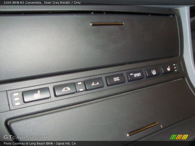 Silver Grey Metallic / Grey 2006 BMW M3 Convertible