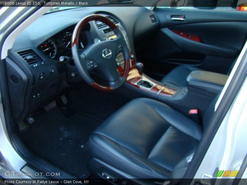 Tungsten Metallic / Black 2008 Lexus ES 350