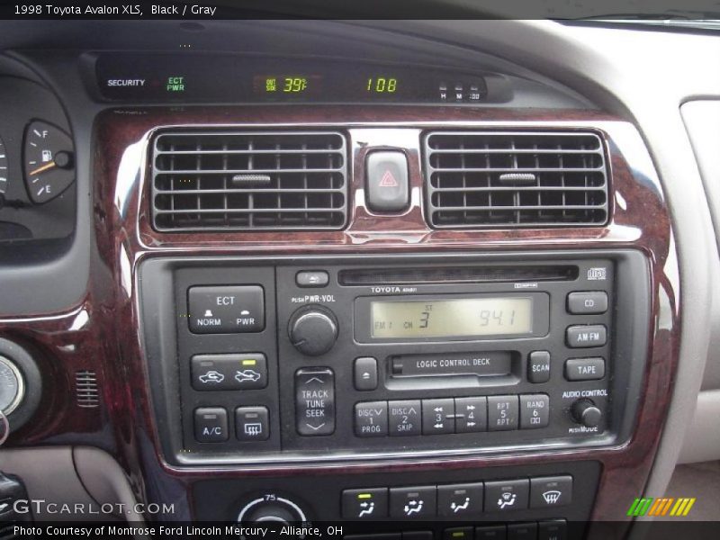 Black / Gray 1998 Toyota Avalon XLS