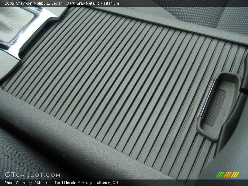 Dark Gray Metallic / Titanium 2009 Chevrolet Malibu LS Sedan