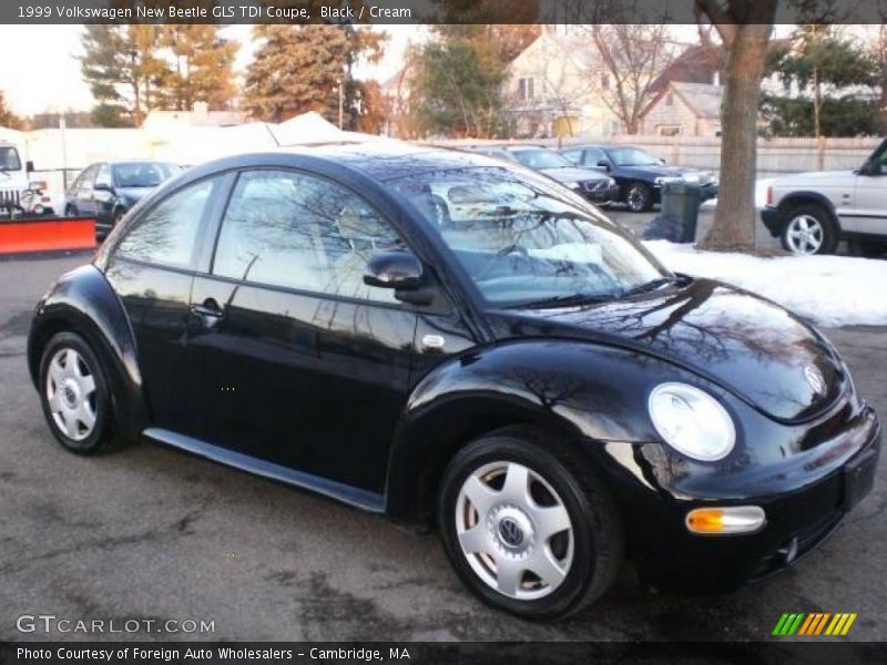 Black / Cream 1999 Volkswagen New Beetle GLS TDI Coupe