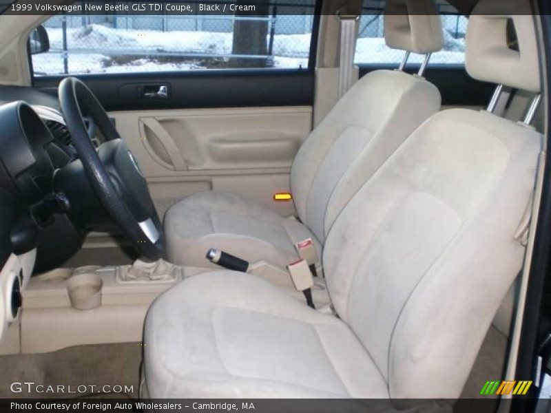 Black / Cream 1999 Volkswagen New Beetle GLS TDI Coupe