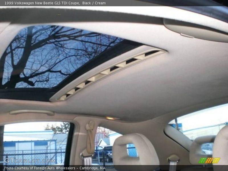Black / Cream 1999 Volkswagen New Beetle GLS TDI Coupe