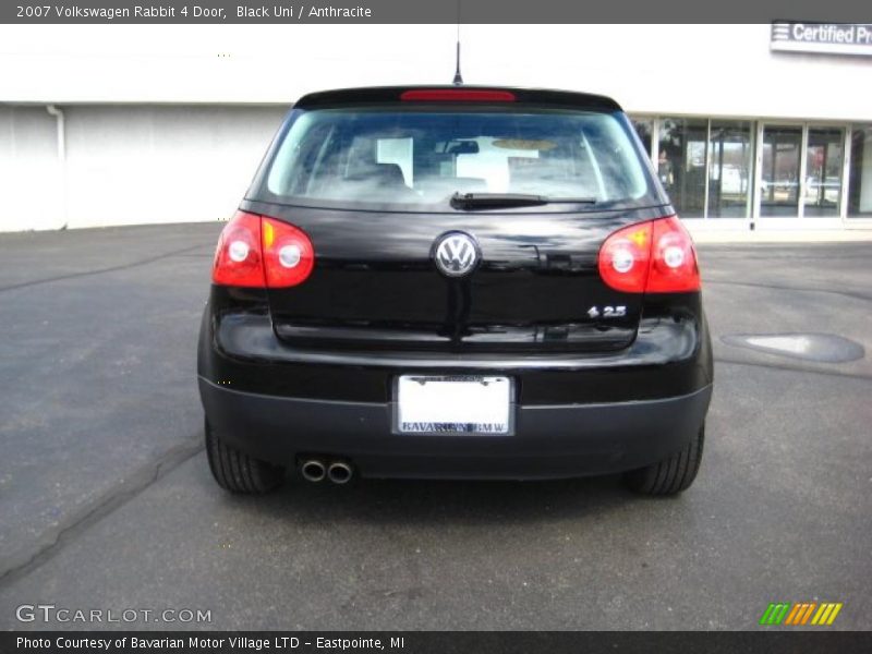 Black Uni / Anthracite 2007 Volkswagen Rabbit 4 Door