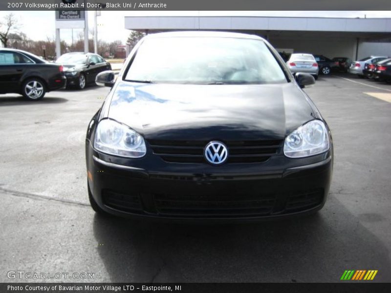 Black Uni / Anthracite 2007 Volkswagen Rabbit 4 Door