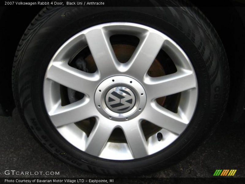 Black Uni / Anthracite 2007 Volkswagen Rabbit 4 Door