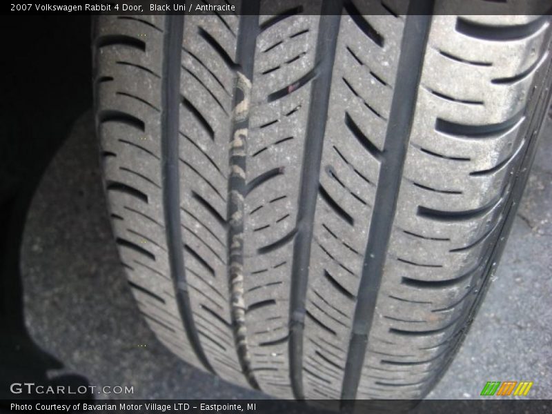 Black Uni / Anthracite 2007 Volkswagen Rabbit 4 Door