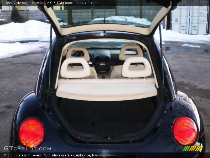 Black / Cream 1999 Volkswagen New Beetle GLS TDI Coupe