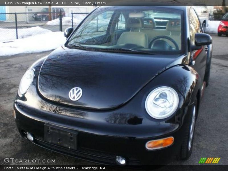 Black / Cream 1999 Volkswagen New Beetle GLS TDI Coupe