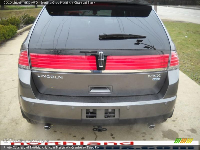 Sterling Grey Metallic / Charcoal Black 2010 Lincoln MKX AWD