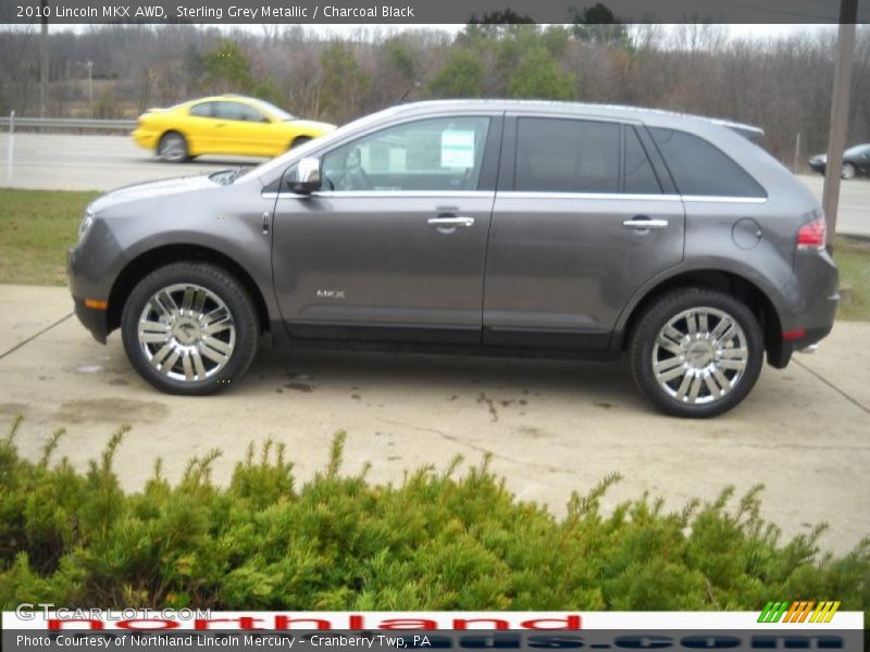 Sterling Grey Metallic / Charcoal Black 2010 Lincoln MKX AWD