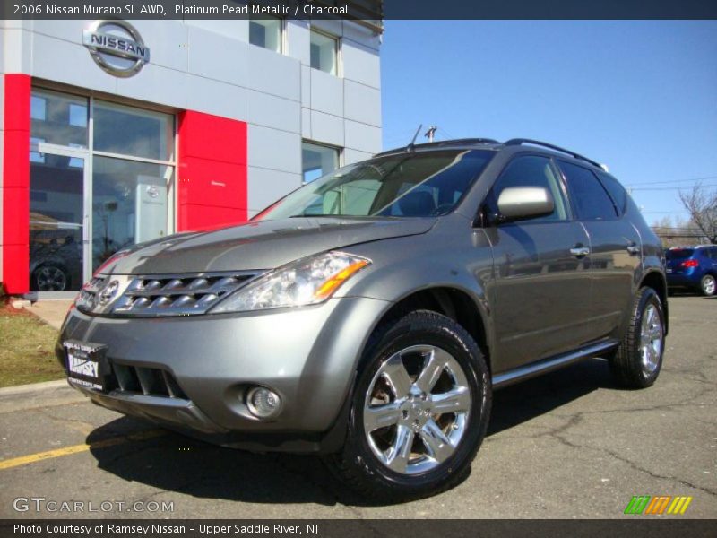 Platinum Pearl Metallic / Charcoal 2006 Nissan Murano SL AWD