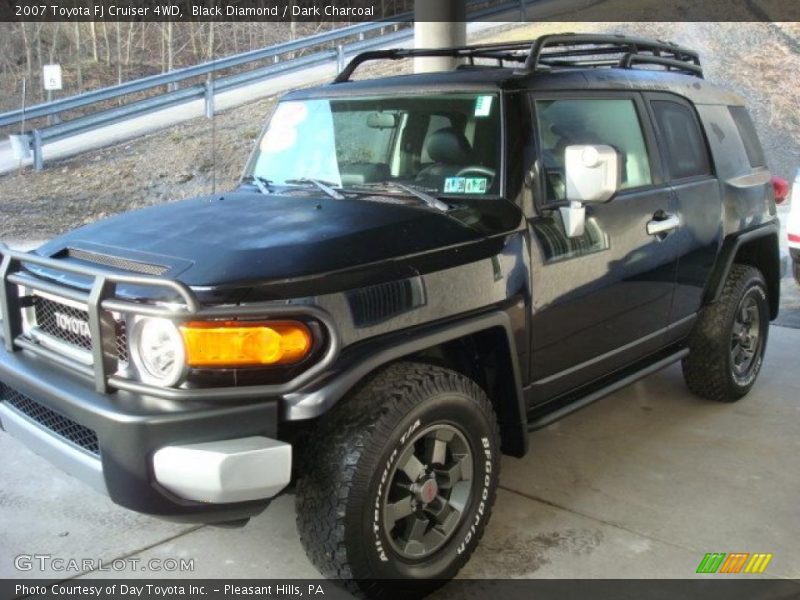 Black Diamond / Dark Charcoal 2007 Toyota FJ Cruiser 4WD