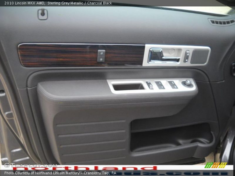 Sterling Grey Metallic / Charcoal Black 2010 Lincoln MKX AWD