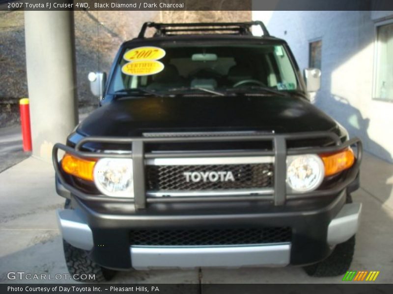 Black Diamond / Dark Charcoal 2007 Toyota FJ Cruiser 4WD