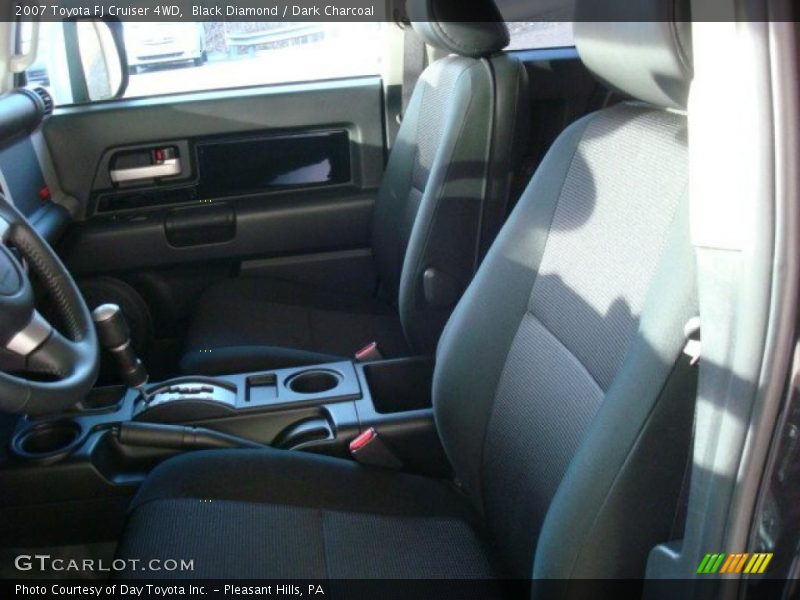 Black Diamond / Dark Charcoal 2007 Toyota FJ Cruiser 4WD