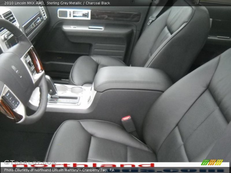 Sterling Grey Metallic / Charcoal Black 2010 Lincoln MKX AWD