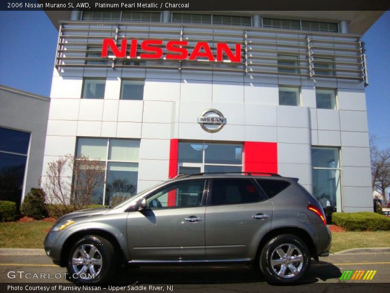 Platinum Pearl Metallic / Charcoal 2006 Nissan Murano SL AWD