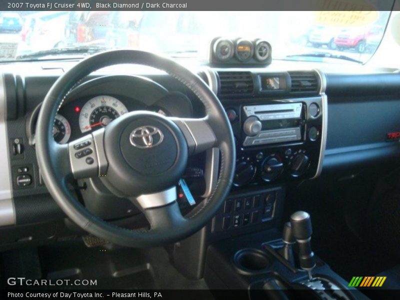 Black Diamond / Dark Charcoal 2007 Toyota FJ Cruiser 4WD
