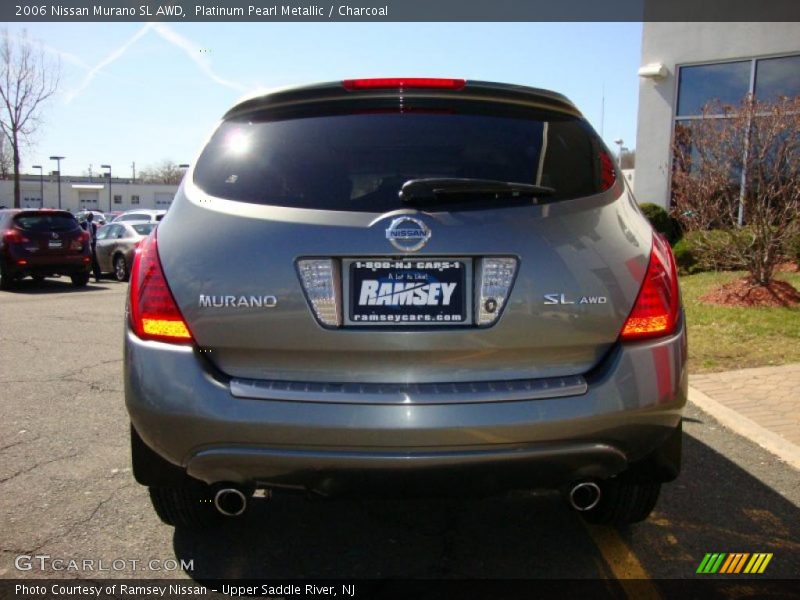 Platinum Pearl Metallic / Charcoal 2006 Nissan Murano SL AWD