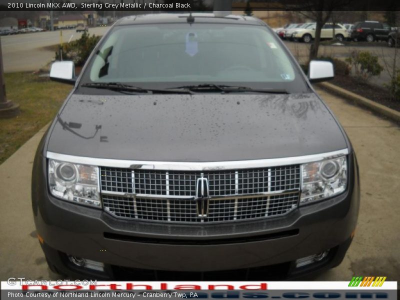 Sterling Grey Metallic / Charcoal Black 2010 Lincoln MKX AWD