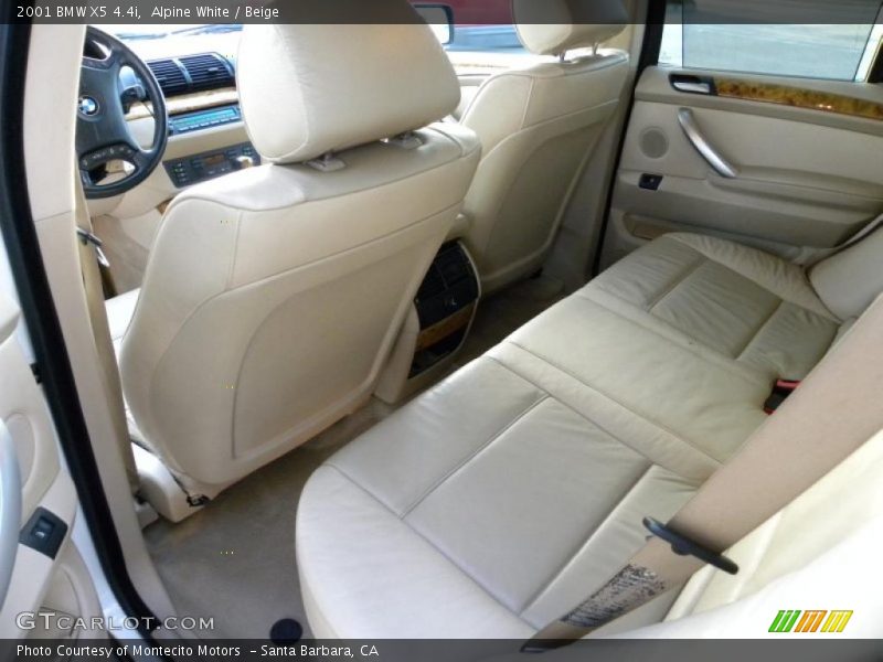 Alpine White / Beige 2001 BMW X5 4.4i