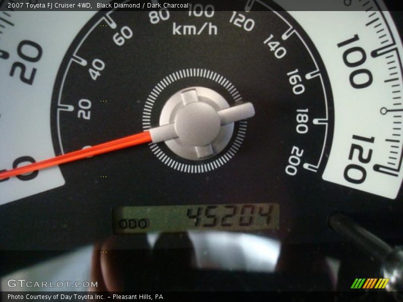Black Diamond / Dark Charcoal 2007 Toyota FJ Cruiser 4WD