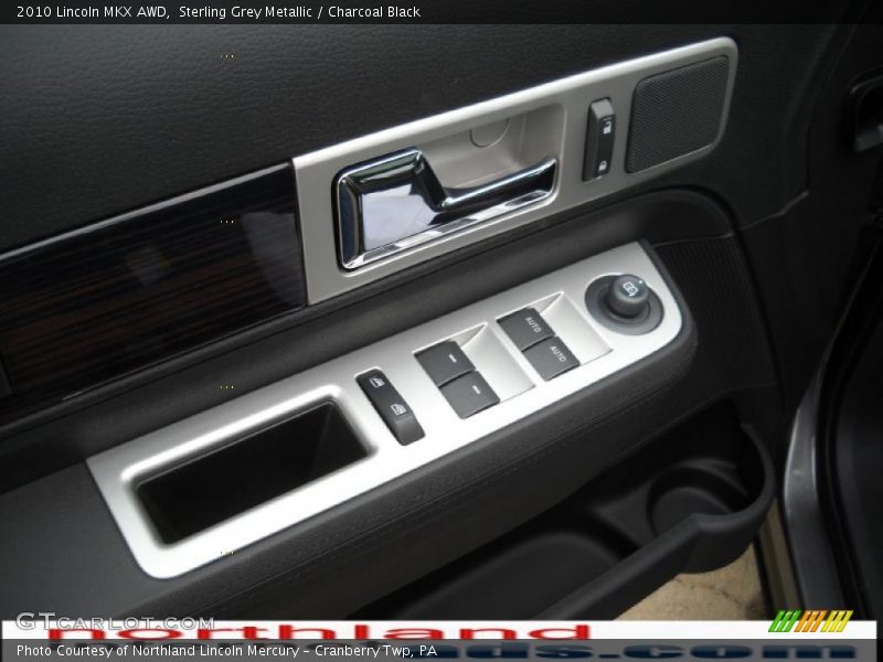 Sterling Grey Metallic / Charcoal Black 2010 Lincoln MKX AWD