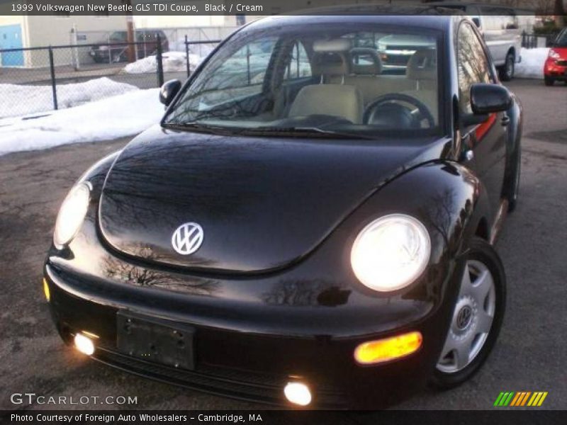 Black / Cream 1999 Volkswagen New Beetle GLS TDI Coupe