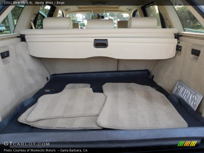 Alpine White / Beige 2001 BMW X5 4.4i