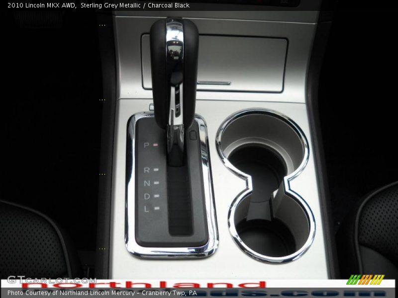 Sterling Grey Metallic / Charcoal Black 2010 Lincoln MKX AWD