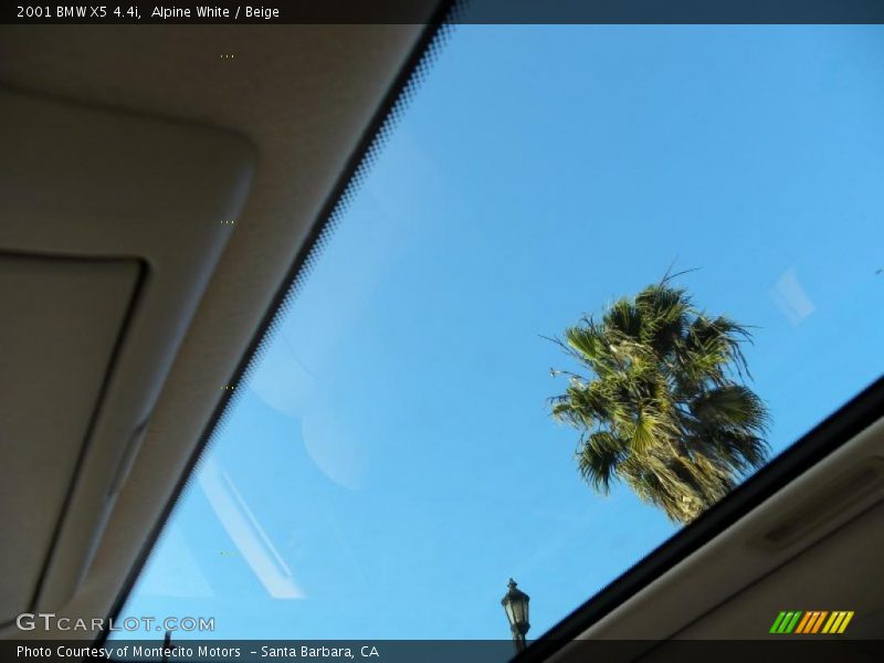 Alpine White / Beige 2001 BMW X5 4.4i