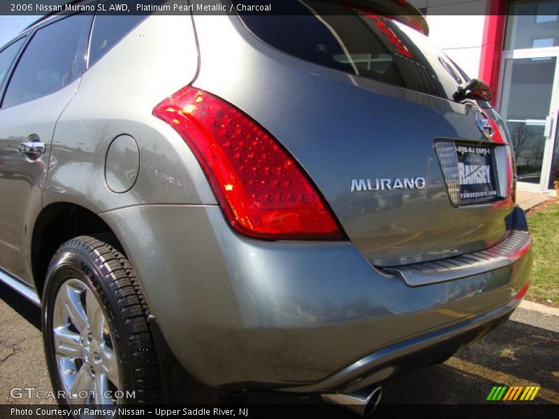 Platinum Pearl Metallic / Charcoal 2006 Nissan Murano SL AWD